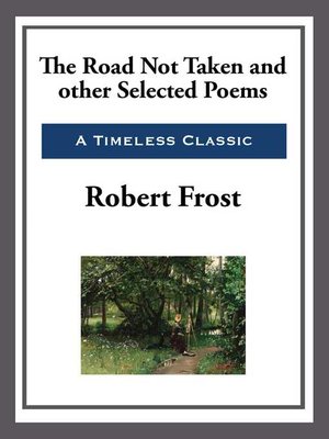 cover image of The Road Not Taken and Other Selected Poems